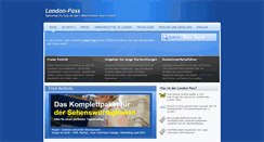 Desktop Screenshot of de.london-pass.com