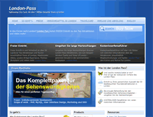 Tablet Screenshot of de.london-pass.com